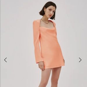 New CMEO tangerine dress